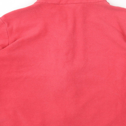 Marks & Spencer Womens Red Jacket Size 16 Zip