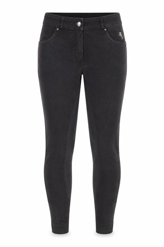 Cavallino Womens Grey Cotton Jegging Jeans Size 10 L27 in Regular Button