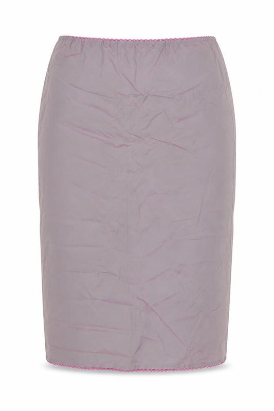 Topshop Womens Grey Viscose Straight & Pencil Skirt Size 10