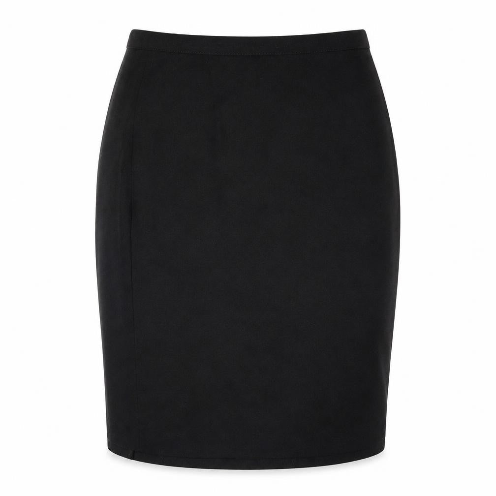 Classics collection Womens Black Polyester Straight & Pencil Skirt Size 10 Zip