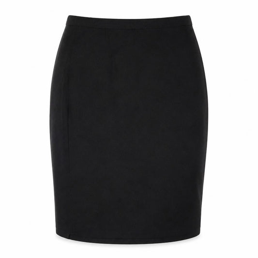 Classics collection Womens Black Polyester Straight & Pencil Skirt Size 10 Zip