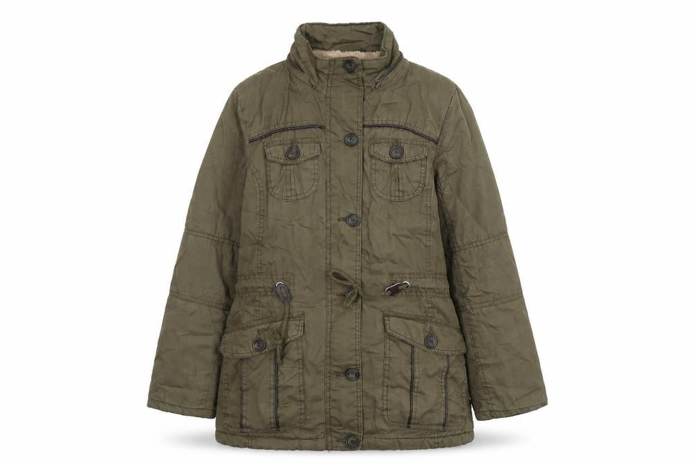 YMI Womens Green Jacket Size M Zip