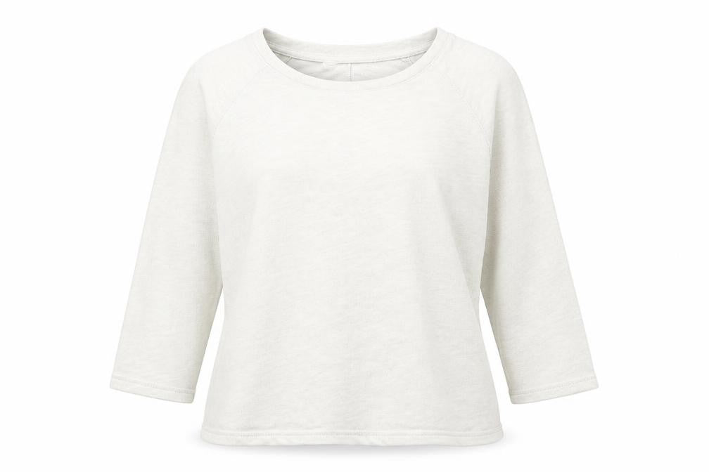 Marks & Spencer Womens Grey Round Neck Cotton Pullover Jumper Size 12
