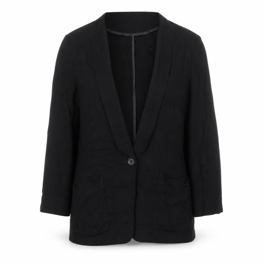 Oasis Womens Black Jacket Blazer Size 10 Button