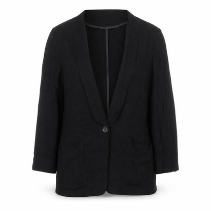 Oasis Womens Black Jacket Blazer Size 10 Button