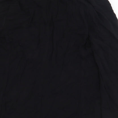 Oasis Womens Black Jacket Blazer Size 10 Button