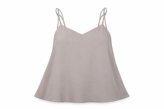 Urban Mist Womens Grey Viscose Camisole Tank Size 10 V-Neck