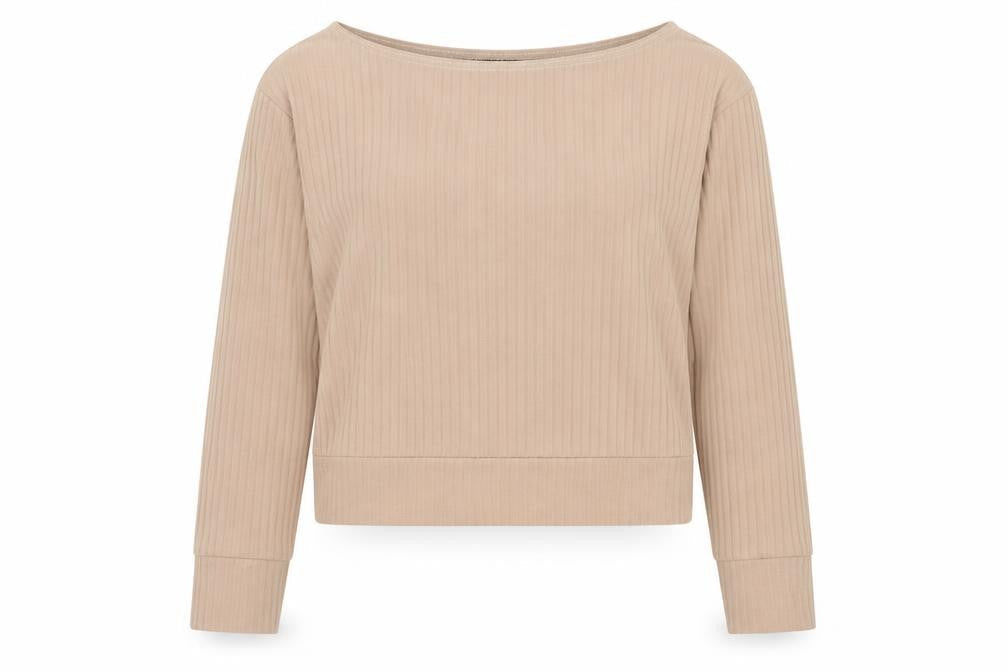 In the Style Womens Brown Boat Neck Polyester Pullover Jumper Size 12