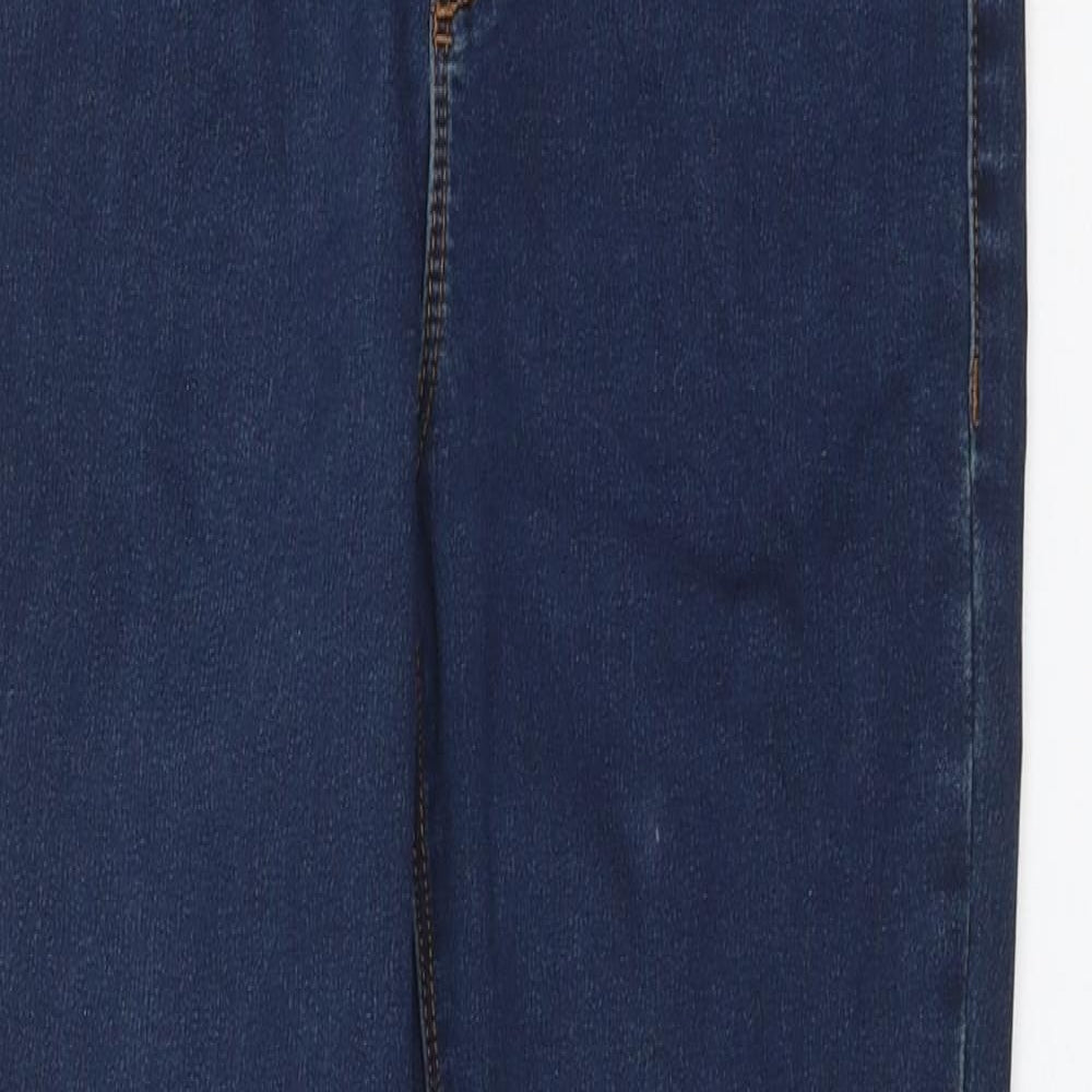 Vice Womens Blue Cotton Skinny Jeans Size 10 L28 in Regular Zip