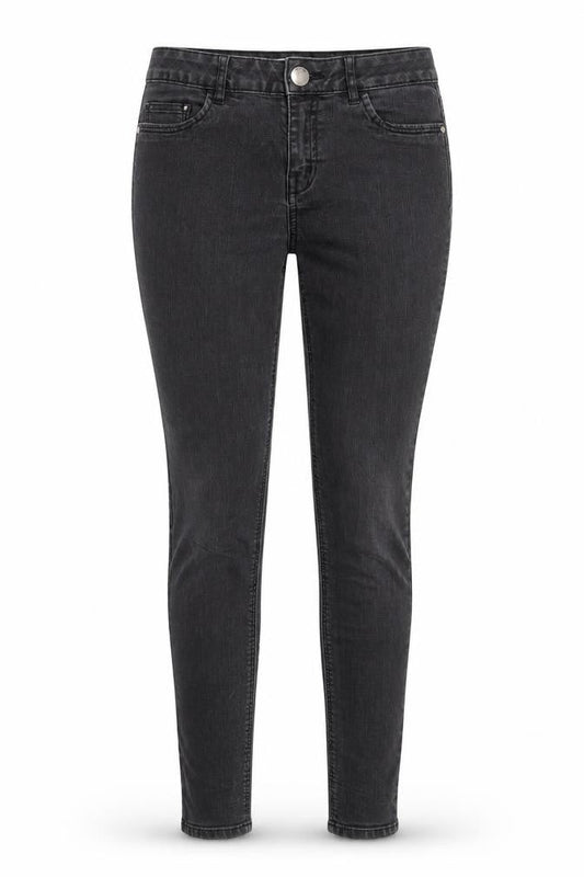 George Womens Black Cotton Skinny Jeans Size 10 L27 in Regular Zip