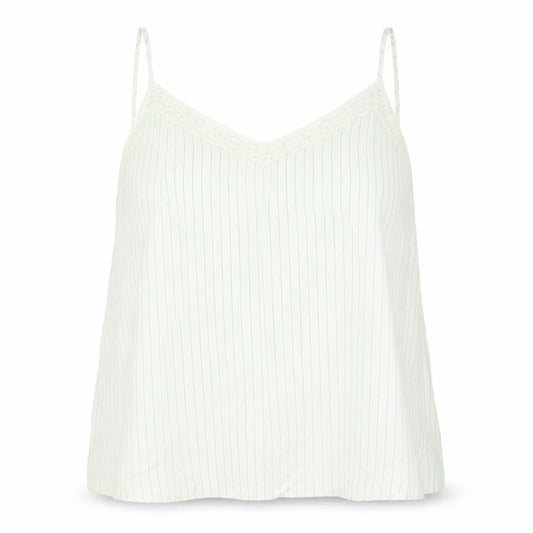 Marks & Spencer Womens White Striped Viscose Kimono Blouse Size 20 Square Neck