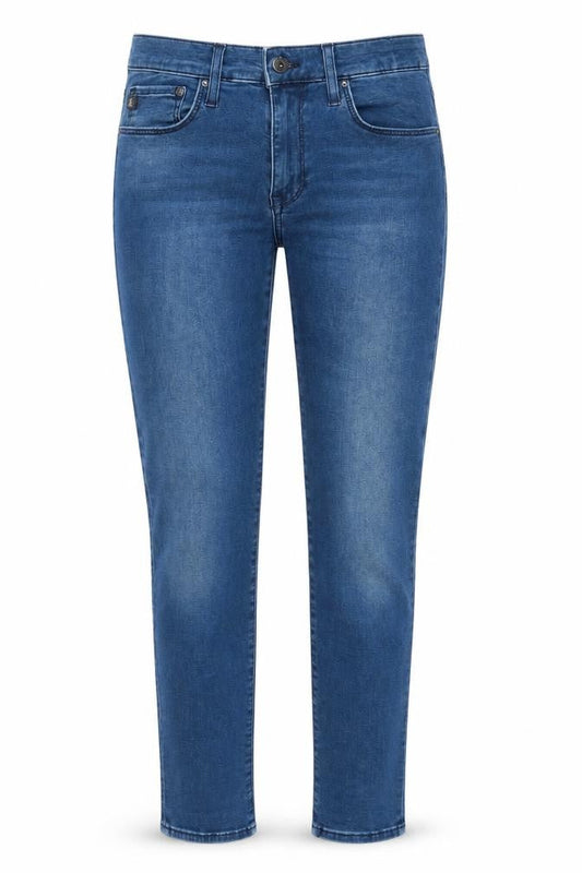 &Denim Womens Blue Cotton Skinny Jeans Size 28 in L29 in Regular Button
