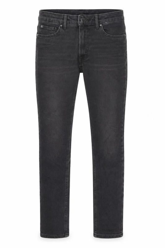 Marks & Spencer Womens Black Cotton Skinny Jeans Size 8 L26 in Regular Zip