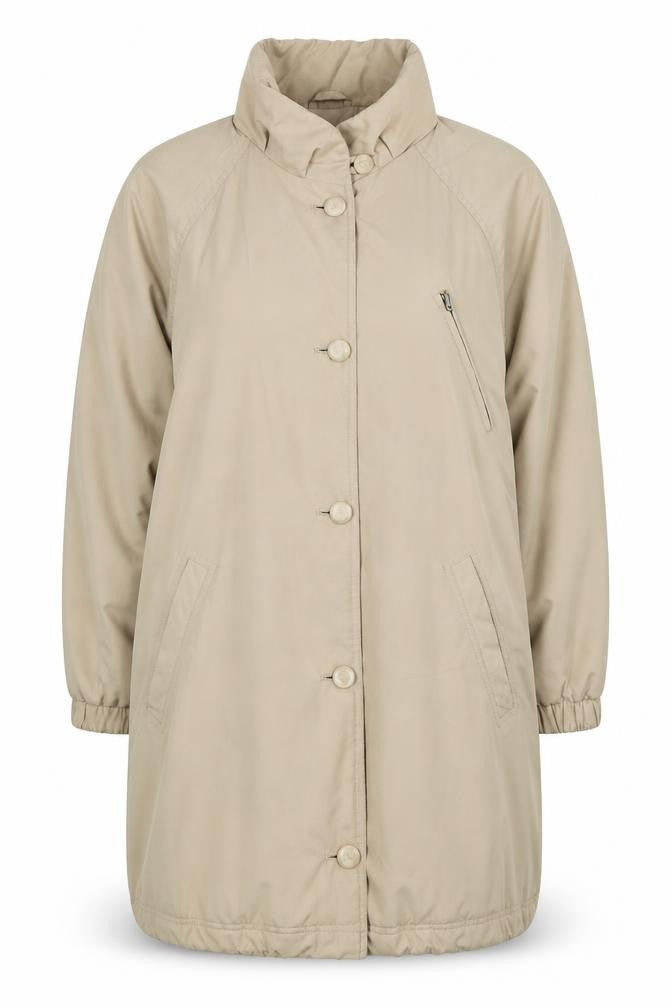 Marks & Spencer Womens Beige Trench Coat Coat Size 14 Button