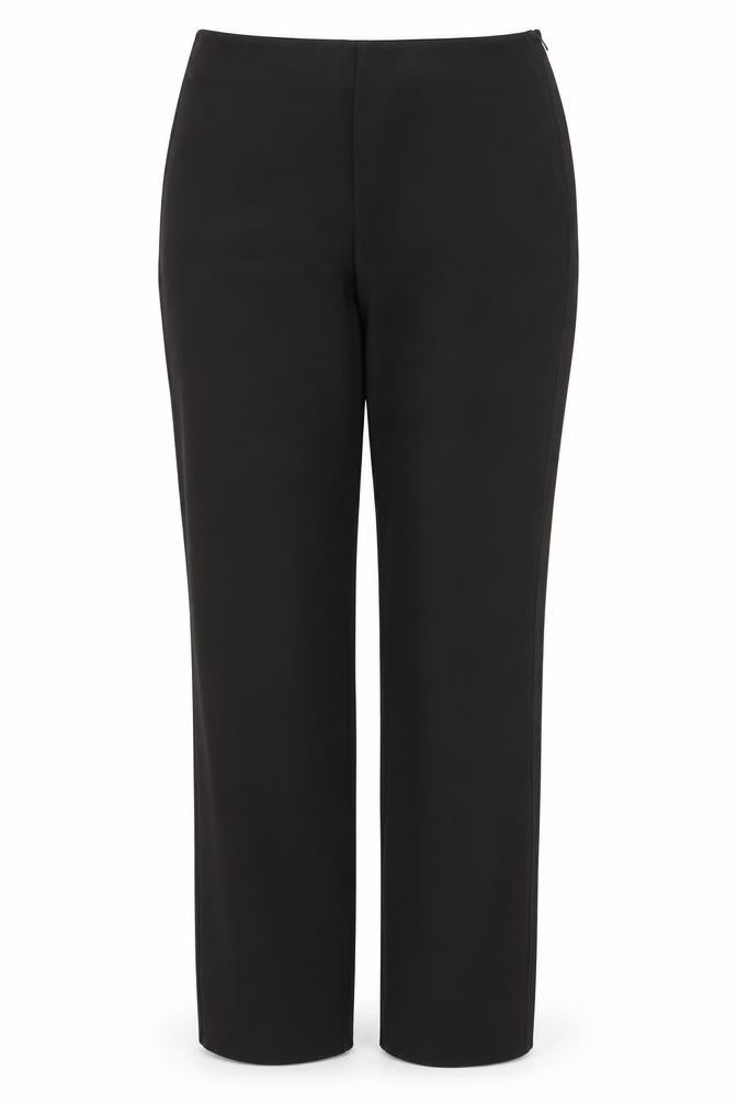 Strenesse Womens Brown Nylon Dress Pants Trousers Size 14 L30 in Regular Zip