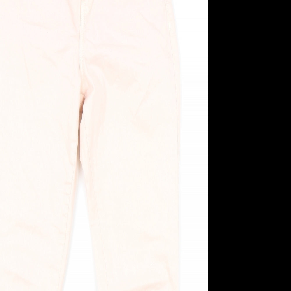 Blue 73 Womens Pink Cotton Skinny Jeans Size 8 L27 in Regular Zip