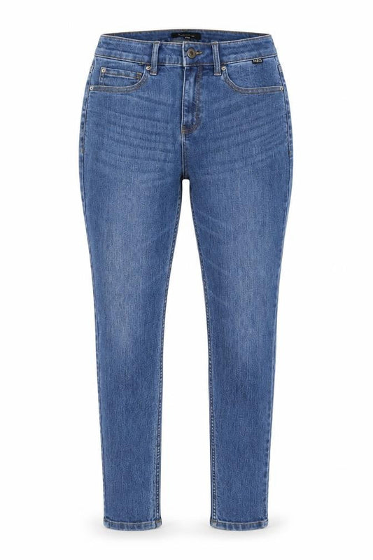 Incorporate Wear Womens Blue Cotton Skinny Jeans Size 28 in L28 in Regular Zip