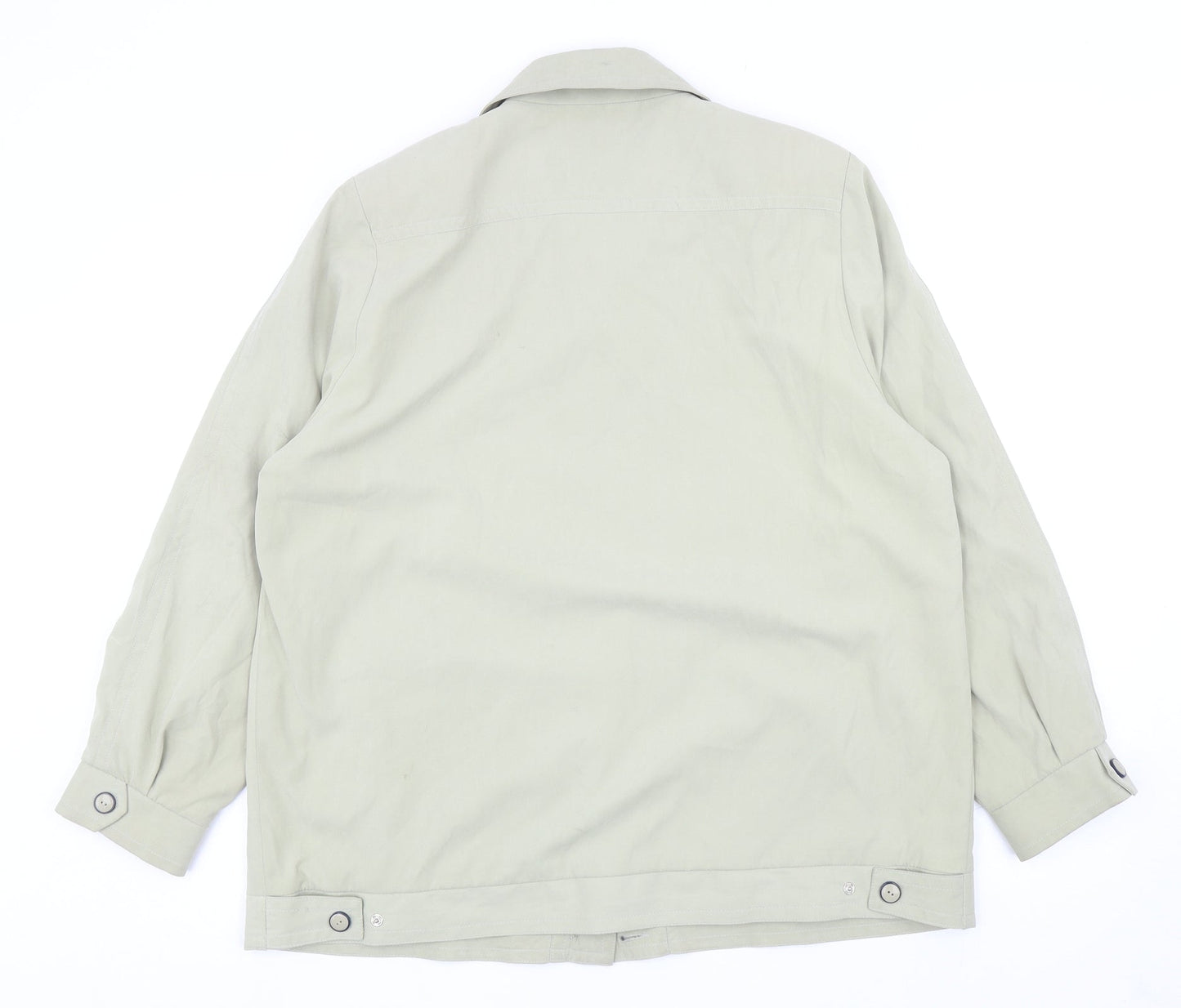 Image Creation Womens Green Jacket Size 16 Button