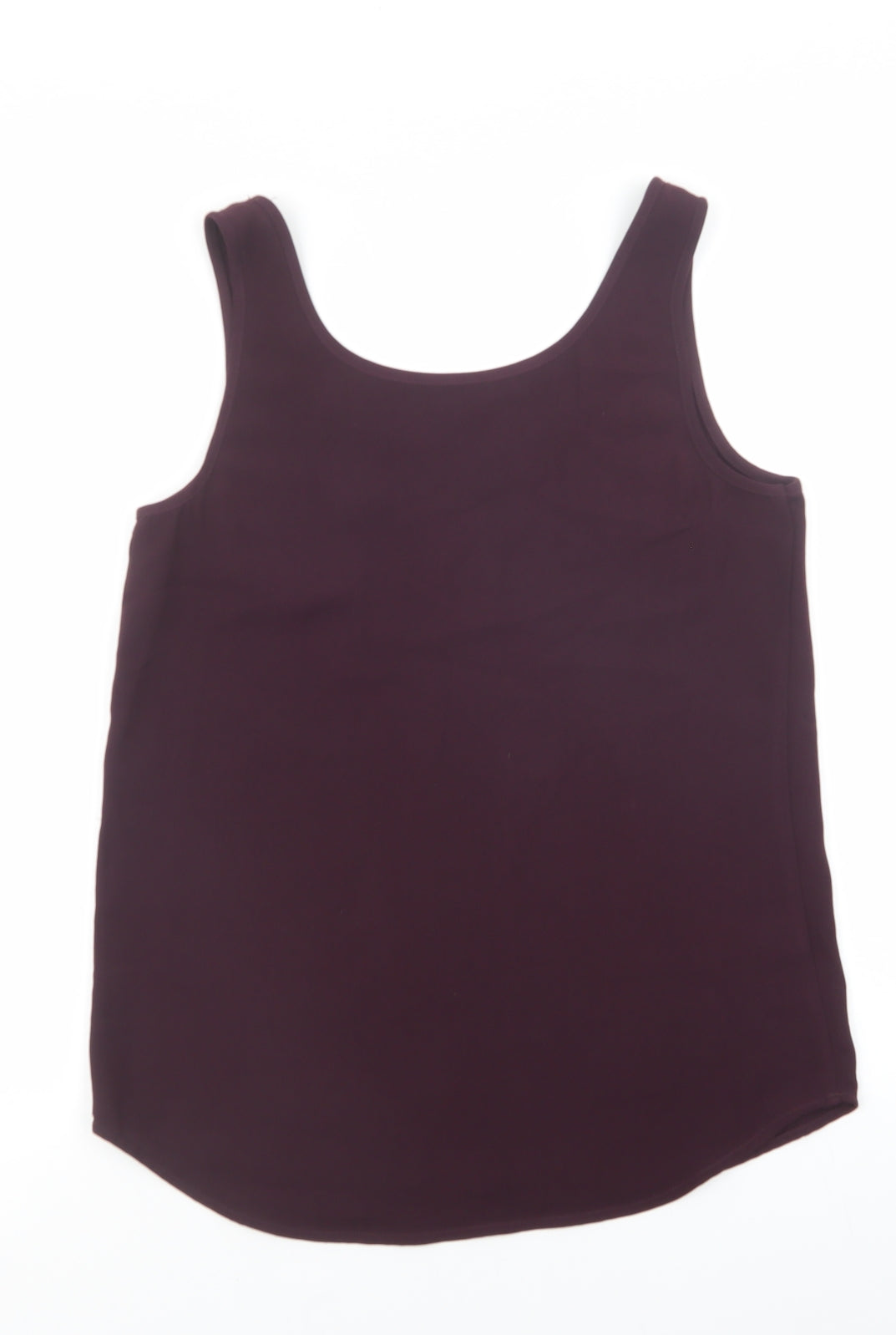 NEXT Womens Purple Nylon Basic Tank Size 6 Scoop Neck