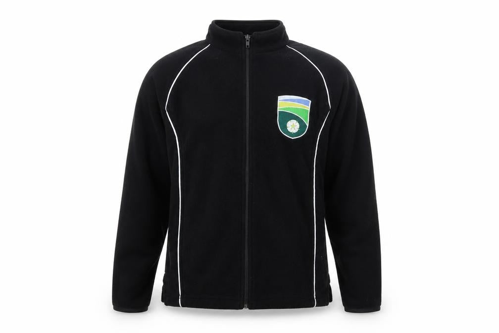 Preworn Mens Black Polyester Full Zip Sweatshirt Size XS