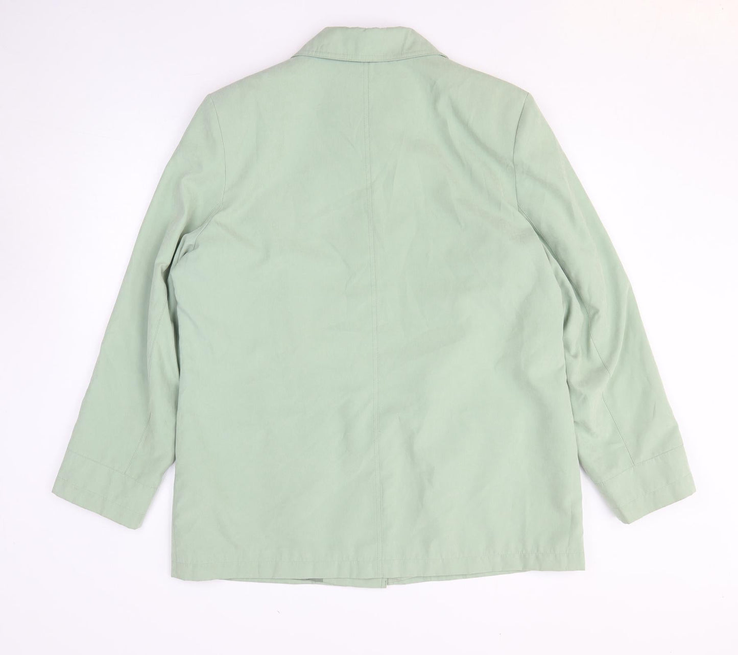 EWM Womens Green Jacket Size L Zip
