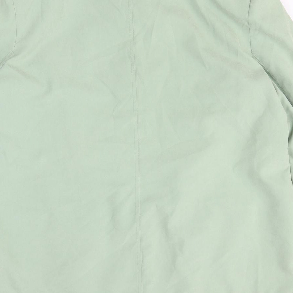 EWM Womens Green Jacket Size L Zip