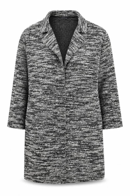 Marks & Spencer Womens Grey Overcoat Coat Size 12