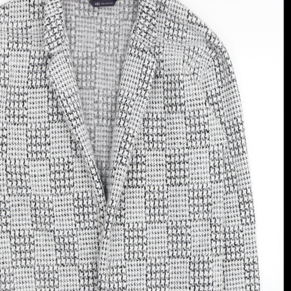 Marks & Spencer Womens White Geometric Kimono Coatigan Size 12