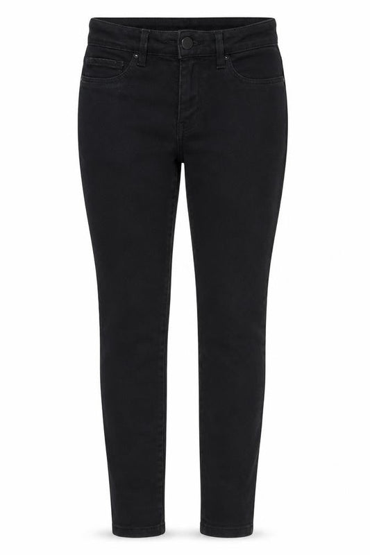 Next Womens Black Cotton Skinny Jeans Size 12 L24 in Regular Zip