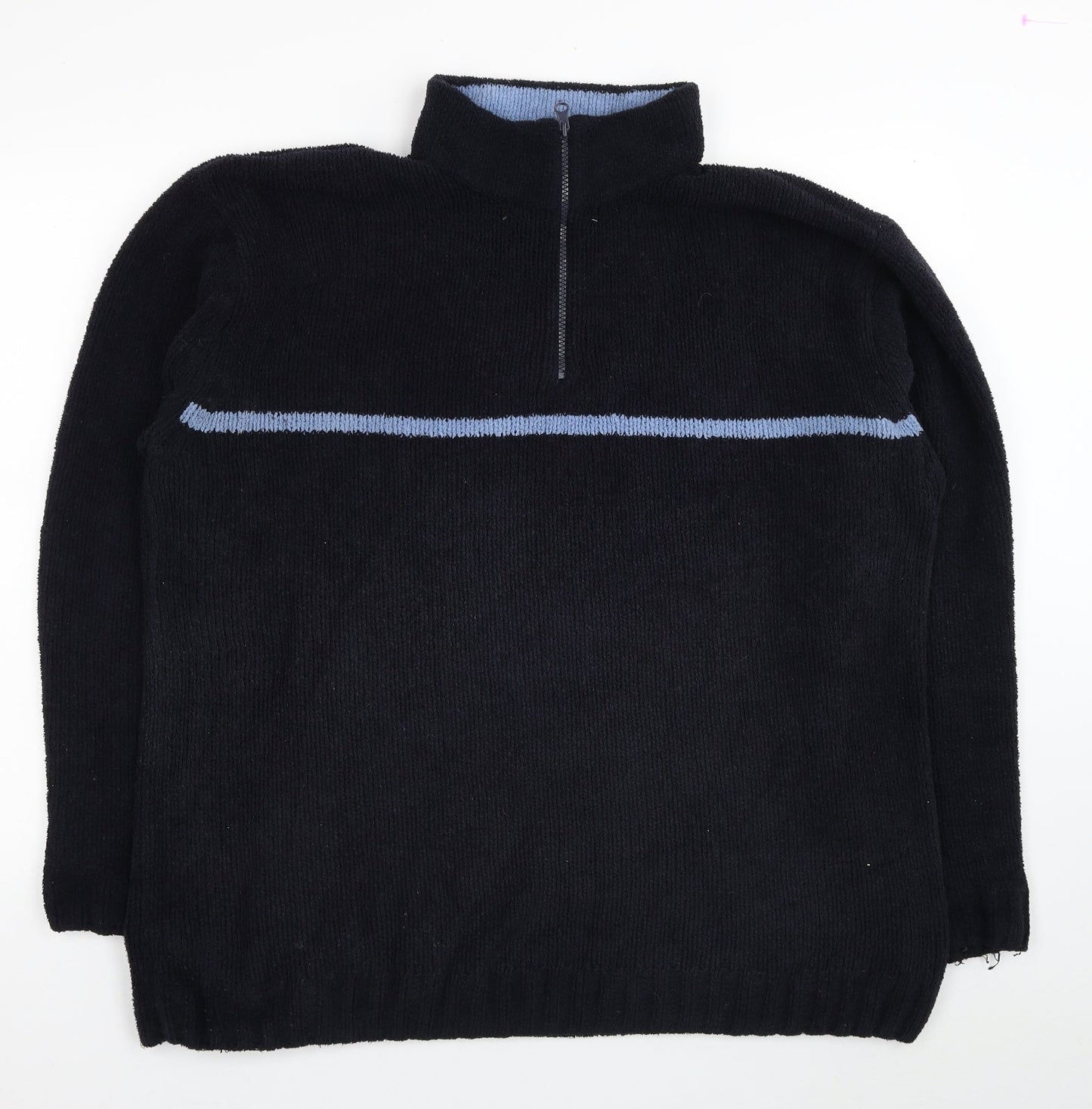 Cutting Edge Womens Black Polyester Pullover Sweatshirt Size XL Pullover