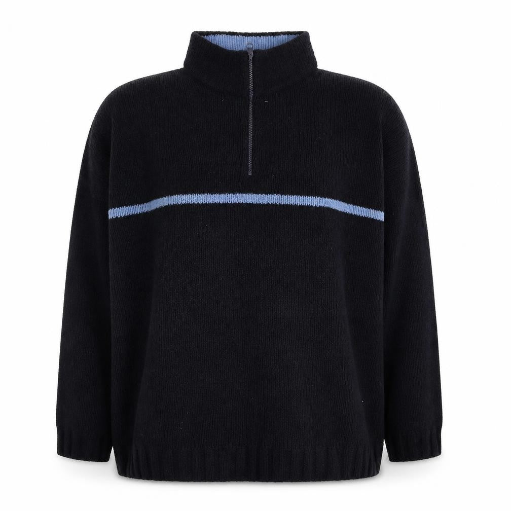 Cutting Edge Womens Black Polyester Pullover Sweatshirt Size XL Pullover