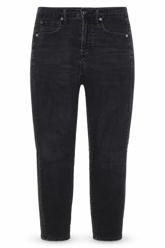 Gap Womens Grey Cotton Skinny Jeans Size 26 in L28 in Regular Button