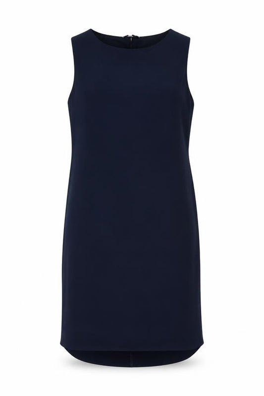 Great Plains Womens Blue Polyester Sheath Size 12 Round Neck Pullover