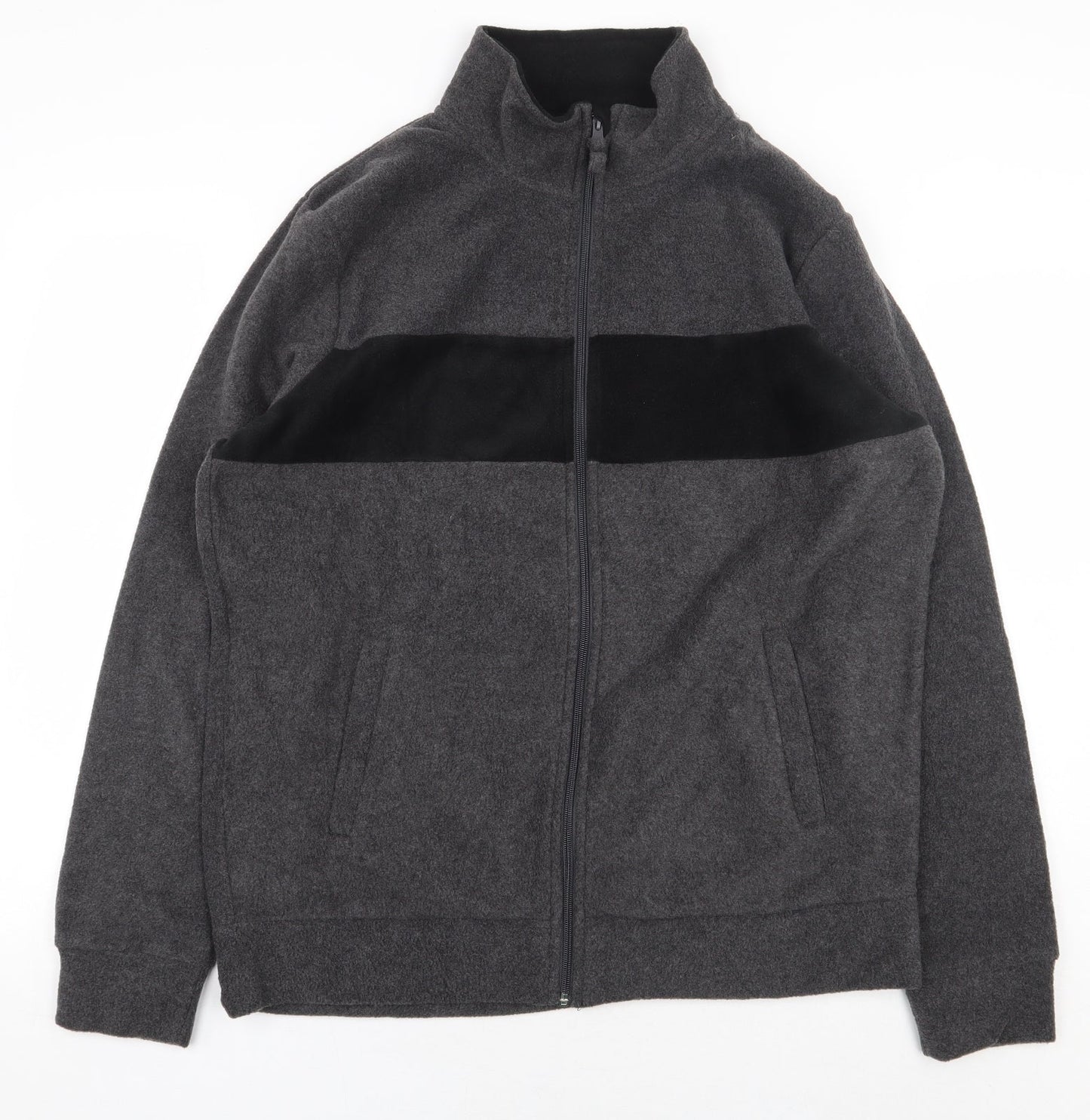Livergy Mens Grey Jacket Size L Zip