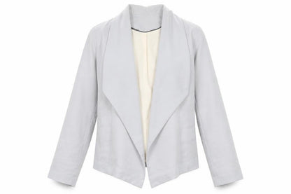 New Look Womens Grey Jacket Size 10