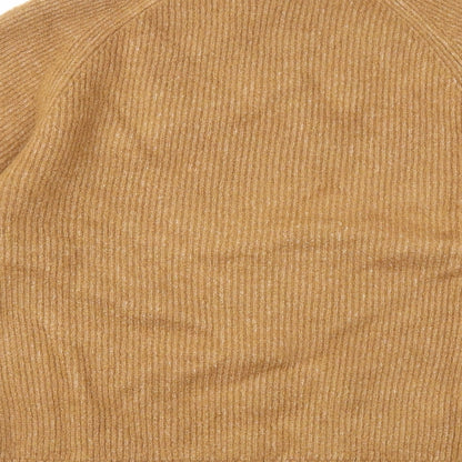 Gap Womens Brown Mock Neck Acrylic Pullover Jumper Size XS