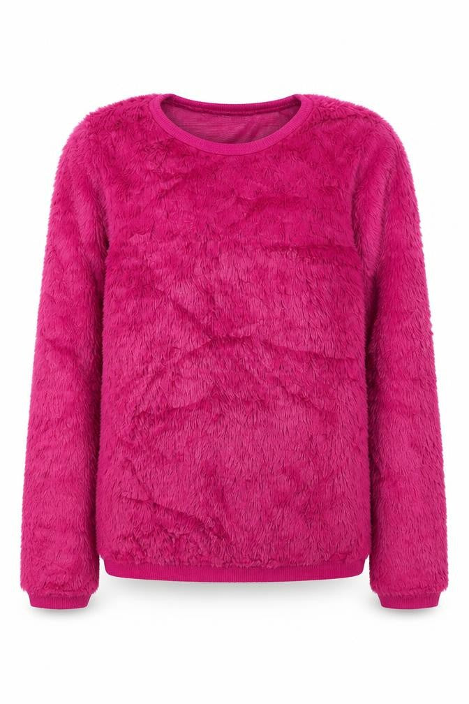 Miss E-vie Girls Pink Polyester Pullover Sweatshirt Size 11-12 Years Pullover