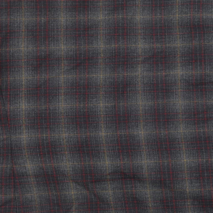 Holmewood Womens Grey Plaid Jacket Blazer Size 16 Button - Scoop neck