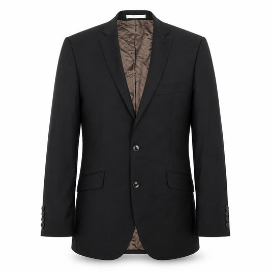 Burton Mens Black Wool Jacket Blazer Size 36 - Pockets on front