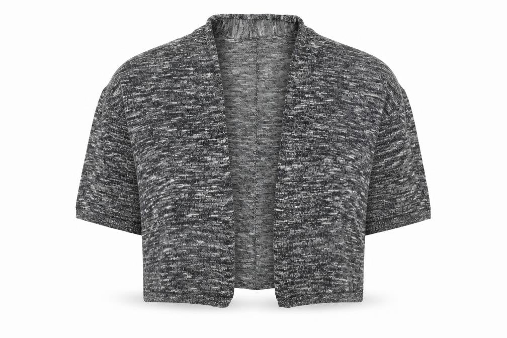 H&M Womens Grey V-Neck Viscose Cardigan Jumper Size XS