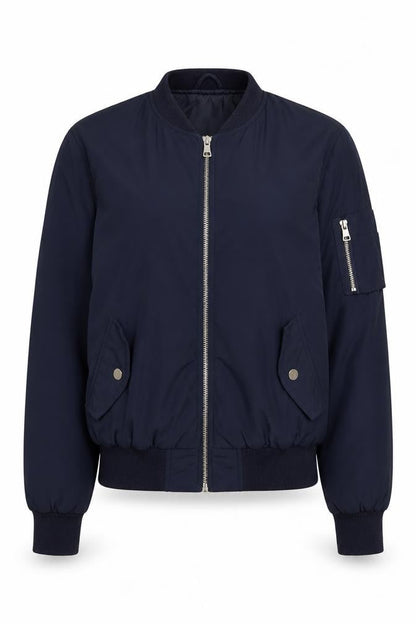 Atmosphere Womens Blue Jacket Coat Size 10 Zip