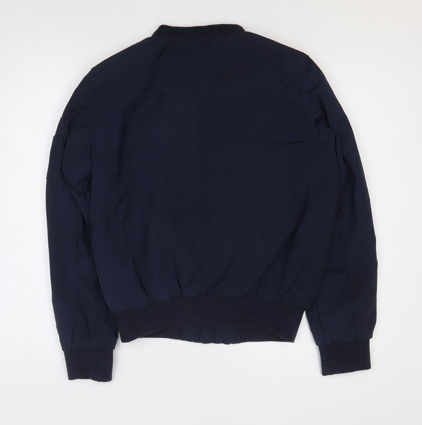 Atmosphere Womens Blue Jacket Coat Size 10 Zip