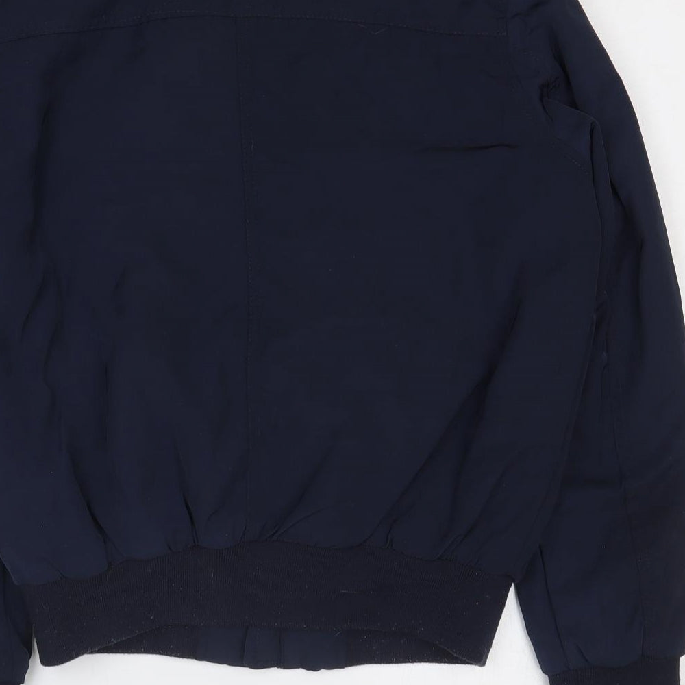 Atmosphere Womens Blue Jacket Coat Size 10 Zip