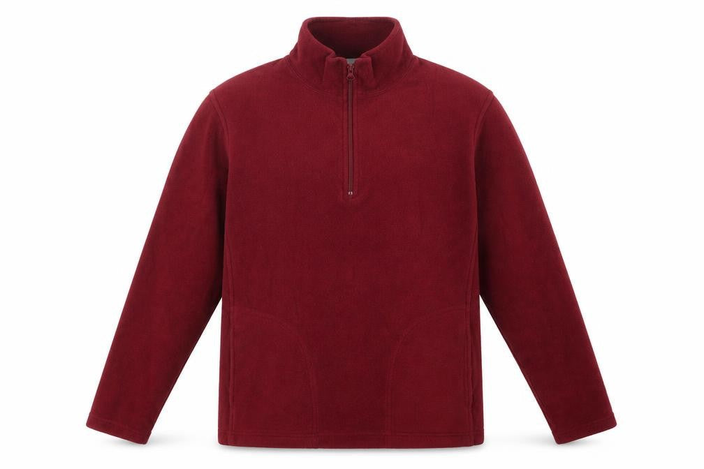 Preworn Mens Red Polyester Pullover Sweatshirt Size S
