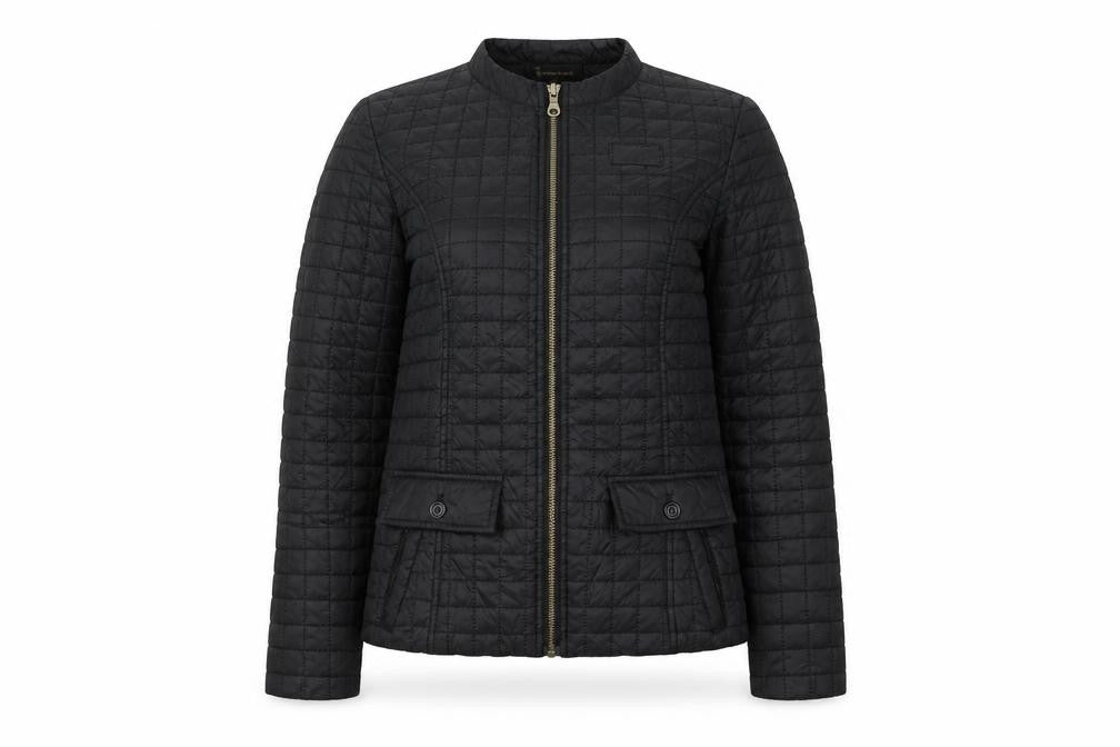 Incorporatewear Womens Black Biker Coat Size XS Zip