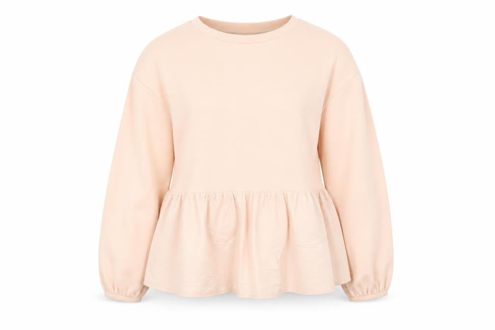 Primark Womens Pink Cotton Pullover Sweatshirt Size M Pullover - Size 12-14