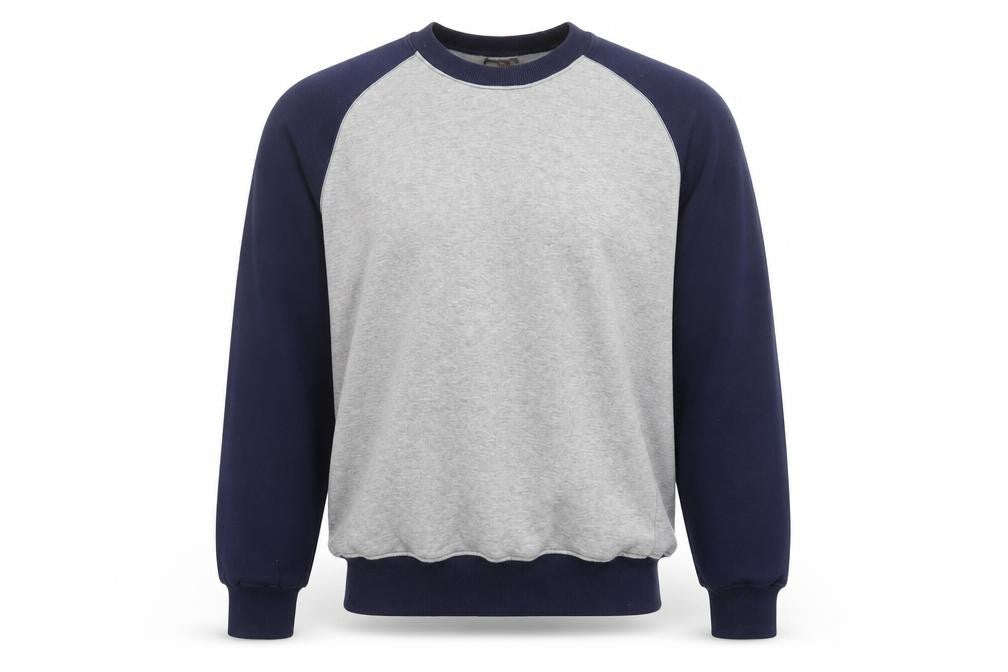 POP Mens Multicoloured Cotton Pullover Sweatshirt Size S - Colourblock