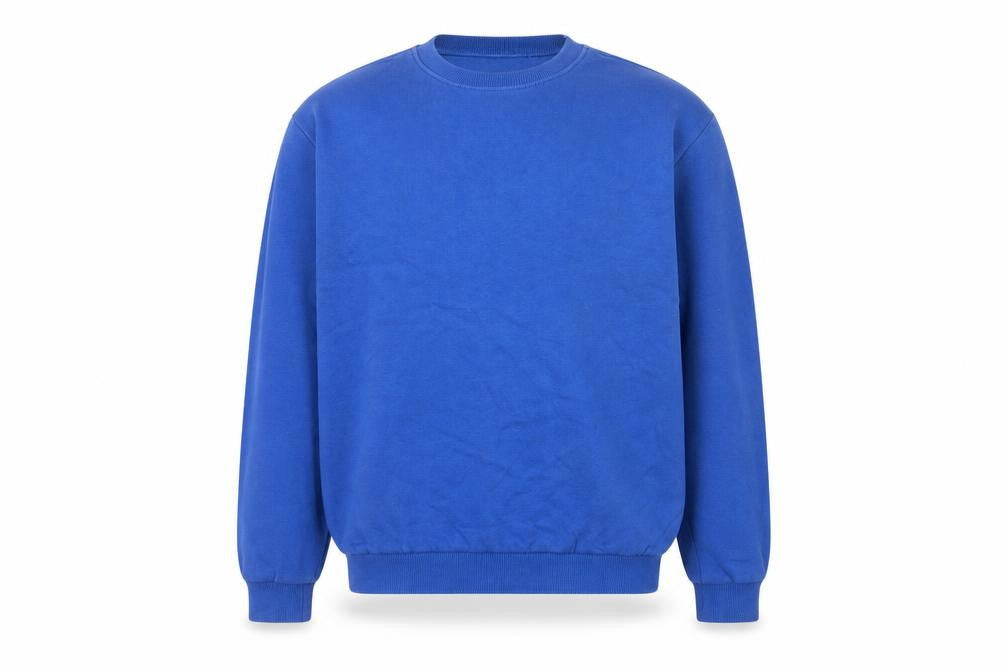 F&F Boys Blue Cotton Pullover Sweatshirt Size 11-12 Years