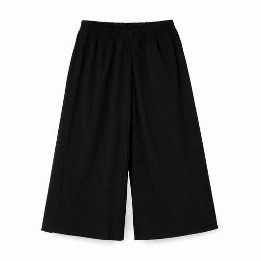 ASOS Womens Black Polyester Cropped Trousers Size 8 L20 in Regular