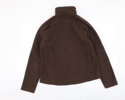 F.LLI Campangolo Womens Brown Polyester Pullover Sweatshirt Size 12 Pullover